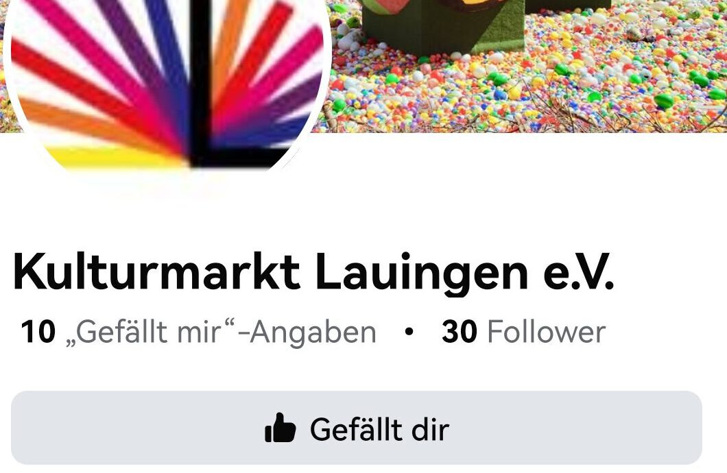 Kulturmarkt goes Facebook